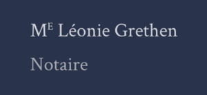 Logo Étude Grethen